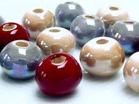 Image pour la catégorie Perles rondes en céramique 
