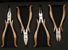 Image de Pinces Beadsmith, trousse à outils, 4 pinces & une trousse, La Femme, ergonomique