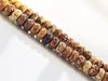 Picture of 3x6 mm, rondelle, gemstone beads, picture jasper, natural