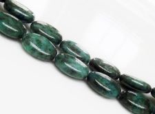 Picture of 14x10x5 mm, puffy oval, gemstone beads, chrysocolla, natural