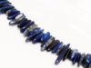 Afbeeldingen van 6x18 mm, splitkralen, edelsteen kralen, lapis lazuli, natuurlijk, A+-klasse, een streng