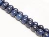 Image de 8x8 mm, perles rondes, pierres gemmes, lapis lazuli, qualité A+