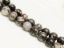 Picture of 12x12 mm, round, gemstone beads, spiderweb jasper, natural
