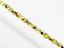 Picture of 3x3 mm, Czech faceted round beads, transparent, lemon yellow luster, half tone mirror