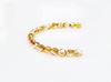 Image de 3x3 mm, perles à facettes tchèques rondes, transparentes, lustrées panaché de jaune miel topaze