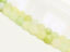 Picture of 8x8 mm, round, gemstone beads, new jade, natural, frosted