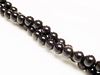 Picture of 6x6 mm, round, gemstone beads, obsidian, rainbow, natural