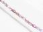 Afbeeldingen van 5x3 mm, Pinch tolletjes, Tsjechische glaskralen, licht amethist paars, transparent, AB