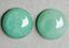 Picture of 20x20 mm, round, gemstone cabochons, aventurine, green, natural