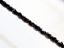 Image de 3x3 mm, perles à facettes tchèques rondes, noires, opaques, chatoyantes