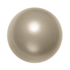 Image de 8x8 mm, perles rondes de cristal Swarovski®, nacré, blanc argenté ou platine