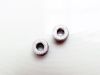 Picture of 4x6 mm, Greek ceramic tube beads, silver color, matte, 50 pieces