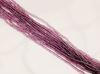 Picture of Czech seed beads, size 11/0, pre-strung, light amethyst purple