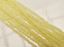 Picture of Czech seed beads, size 11/0, pre-strung, light yellow, Ceylon