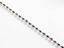 Picture of Chain for pendant, sterling silver, diamond cut ball chain and spring ring clasp, 1,1 mm, 40 cm