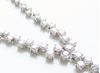 Picture of “Sparkling Zig-Zag” gradient faux lariat necklace in Italian sterling silver with cubic zirconia