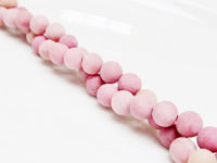 Image pour la catégorie Perles de quartz rose, de rhodonite et de rhodochrosite