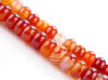 Picture of 5x8 mm, rondelle, gemstone beads, carnelian, natural