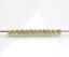 Picture of Japanese seed beads, round, size 11/0, Toho, galvanized, golden aluminium, matte, PermaFinish