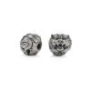 Picture of 10x10 mm, round beads, tiger head, stainless steel, one piece