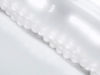 Picture of 6x6 mm, round, gemstone beads, quartz, rock crystal, natural, frosted