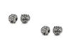Picture of 10x10 mm, round beads, tiger head, stainless steel, one piece