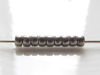 Image de Perles de rocailles tchèques, taille 8, opaque, noir de jais, argent ancien, lustré