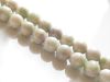 Image de 8x8 mm, perles rondes, pierres gemmes, jade de paix, naturel