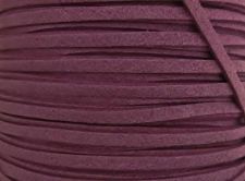 Image de 3x1,2 mm, cordon synthétique en suédine Ultra, violet, 5 mètres