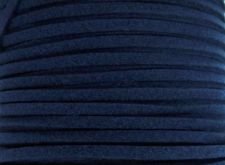 Image de 3x1,2 mm, cordon synthétique en suédine Ultra, bleu marine, 5 mètres