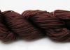 Picture of Chinese knotting cord - braided nylon cord, 0.8 mm, brown, 5 meters